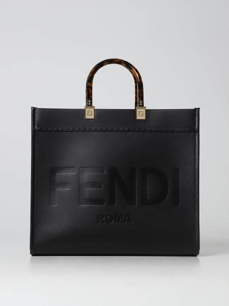 borsa fendi nera con borchie|farfetch borse fendi.